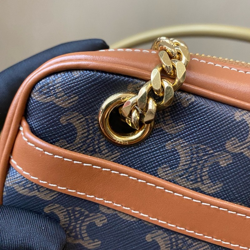 Celine patapans 老花凱旋門相機包 肩背包-5