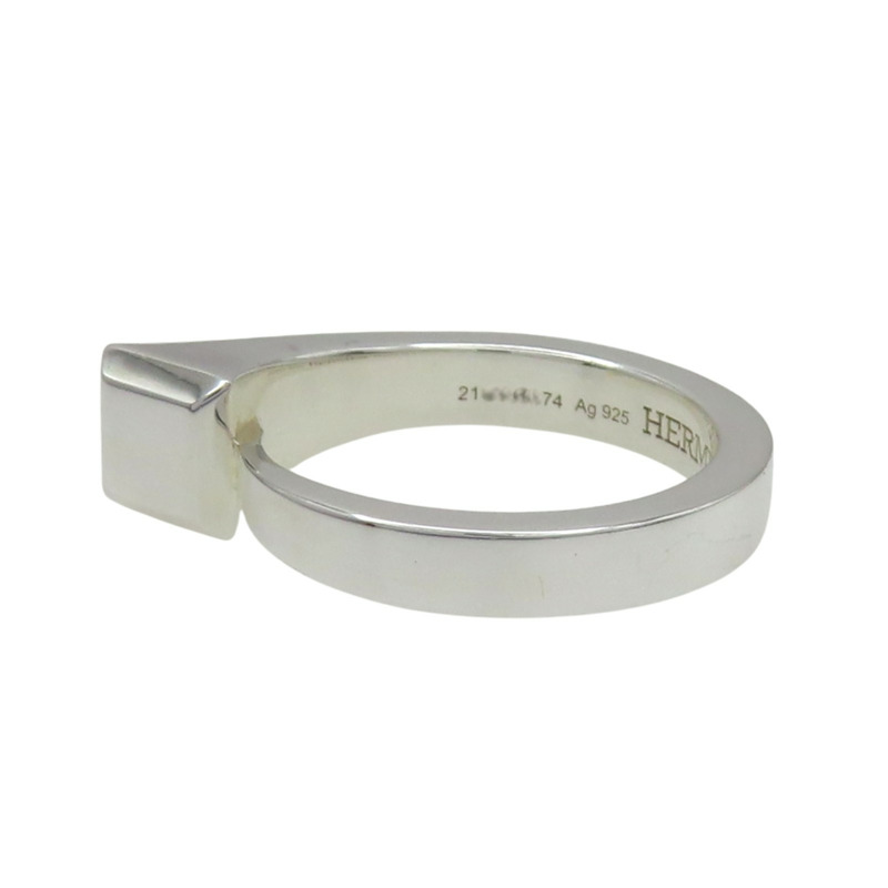 925純銀 Clou de forge 戒指 53【HERMES 愛馬仕】-5
