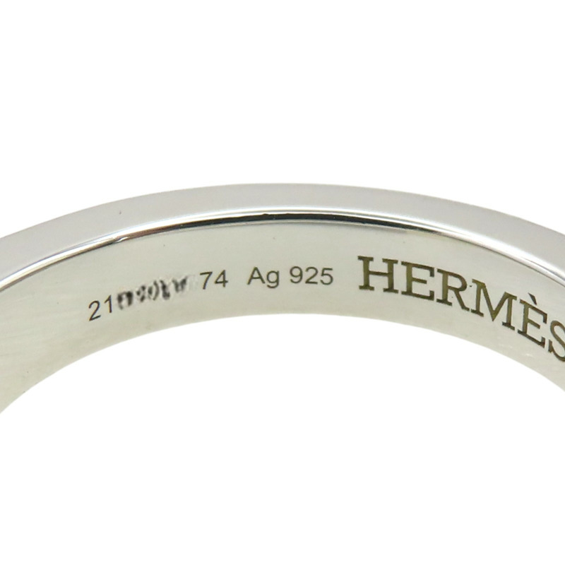 925純銀 Clou de forge 戒指 53【HERMES 愛馬仕】-7