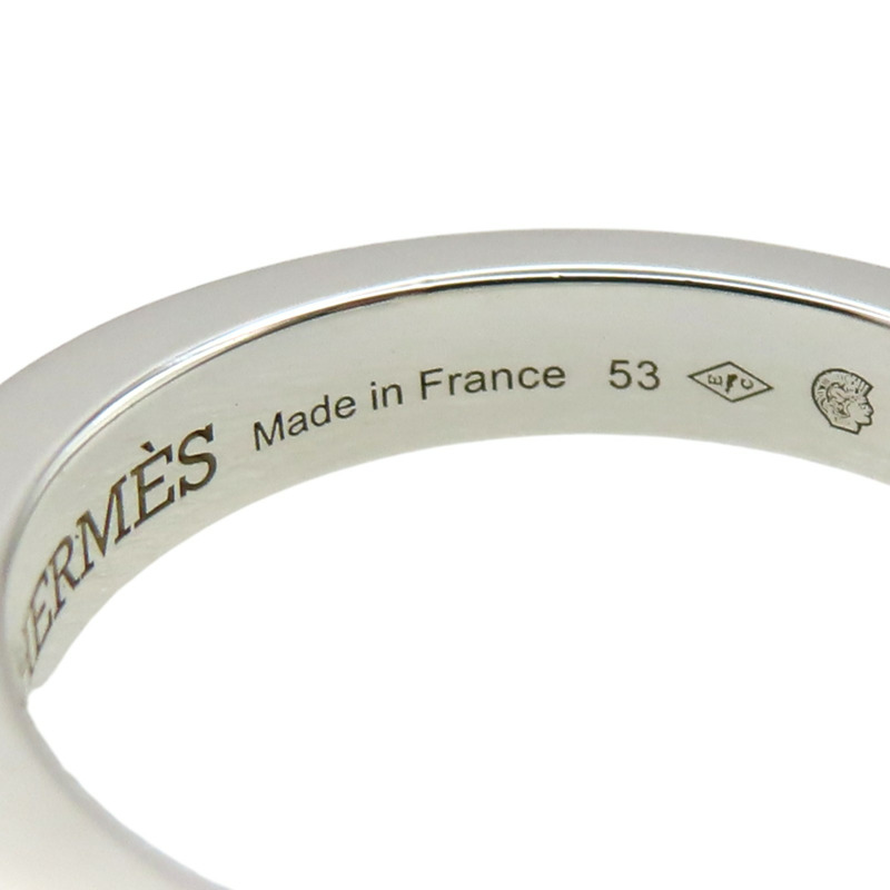 925純銀 Clou de forge 戒指 53【HERMES 愛馬仕】-8