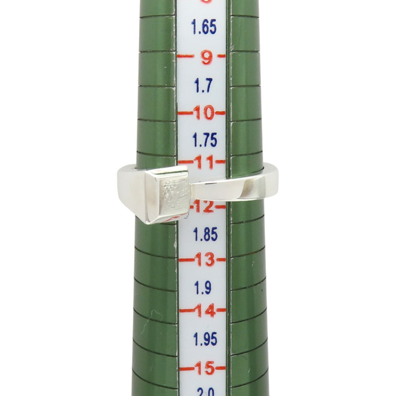 925純銀 Clou de forge 戒指 53【HERMES 愛馬仕】-11