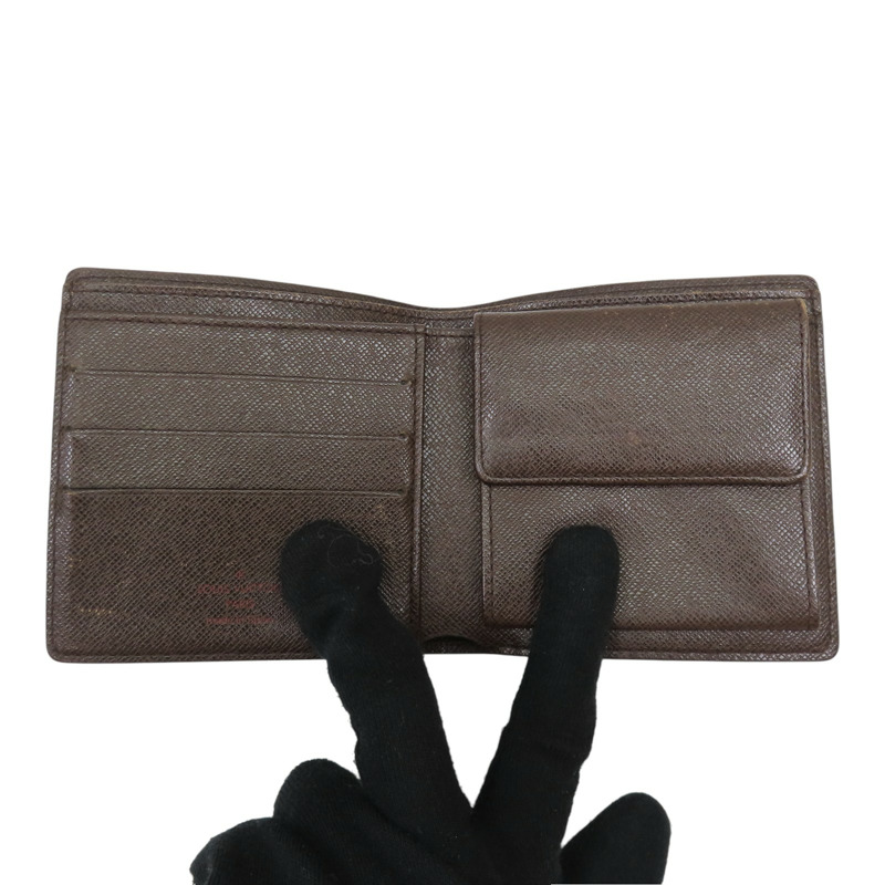 棕色 原花帆布 Portefeuille Marco 兩折 短夾 N61675【LOUIS VUITTON LV 路易威登】 N61675-4