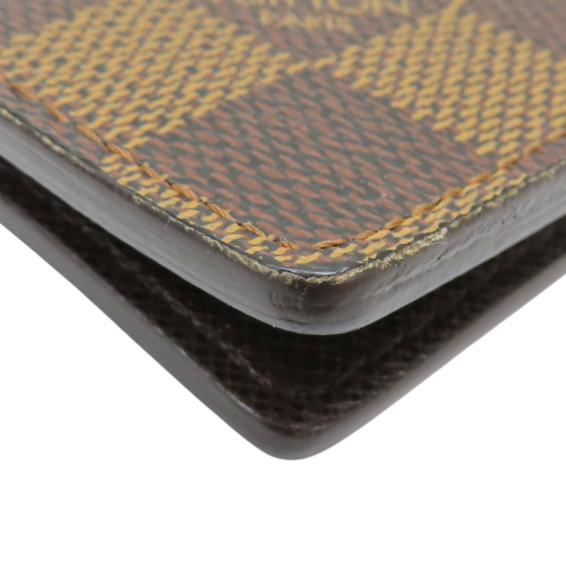 棕色 原花帆布 Portefeuille Marco 兩折 短夾 N61675【LOUIS VUITTON LV 路易威登】 N61675-12