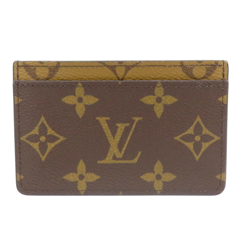棕色 原花帆布 名片夾 卡夾 M69161 【LOUIS VUITTON LV 路易威登】 M69161-1