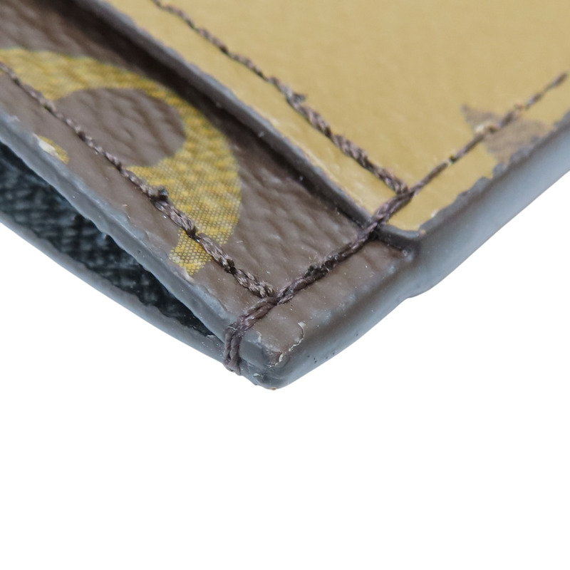 棕色 原花帆布 名片夾 卡夾 M69161 【LOUIS VUITTON LV 路易威登】 M69161-10