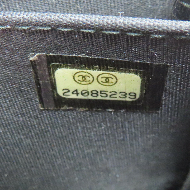 黑色 牛皮 BOY 拉鍊零錢包【CHANEL 香奈兒】 A12780-6