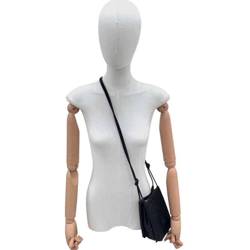 黑色 羊革編織 Mini The Knot 肩背包【BOTTEGA VENETA BV 寶緹嘉】-6