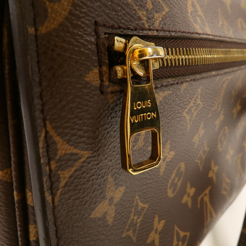 LOUIS VUITTON Monogram Pochette Metis MM金扣手挽肩背兩用袋-13