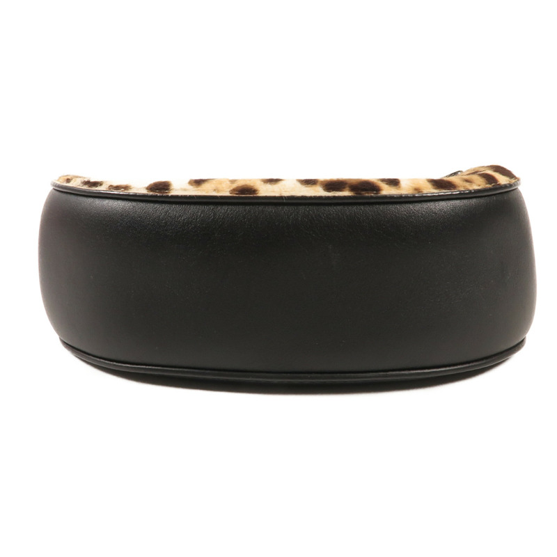 Chloe 馬毛Chain Shoulder金扣鏈帶肩背袋-3