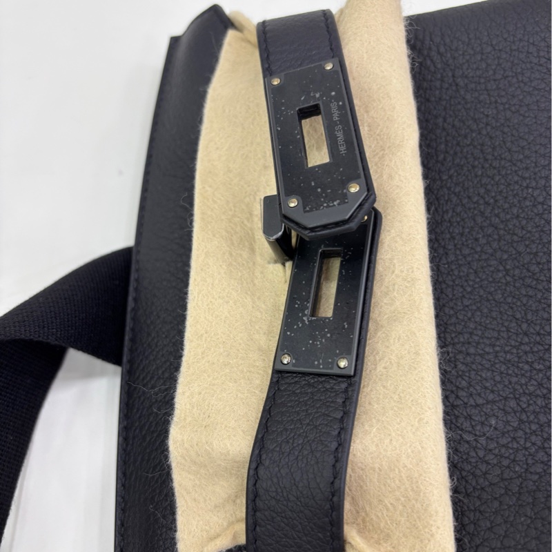 Hermes 愛馬仕 Hac a dos so black黑色 K刻 全新有購證-5