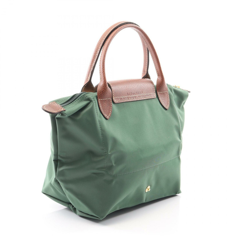 Longchamp Le Pliage S 托特包 L1621089P95 尼龍皮革綠色全新女款-1