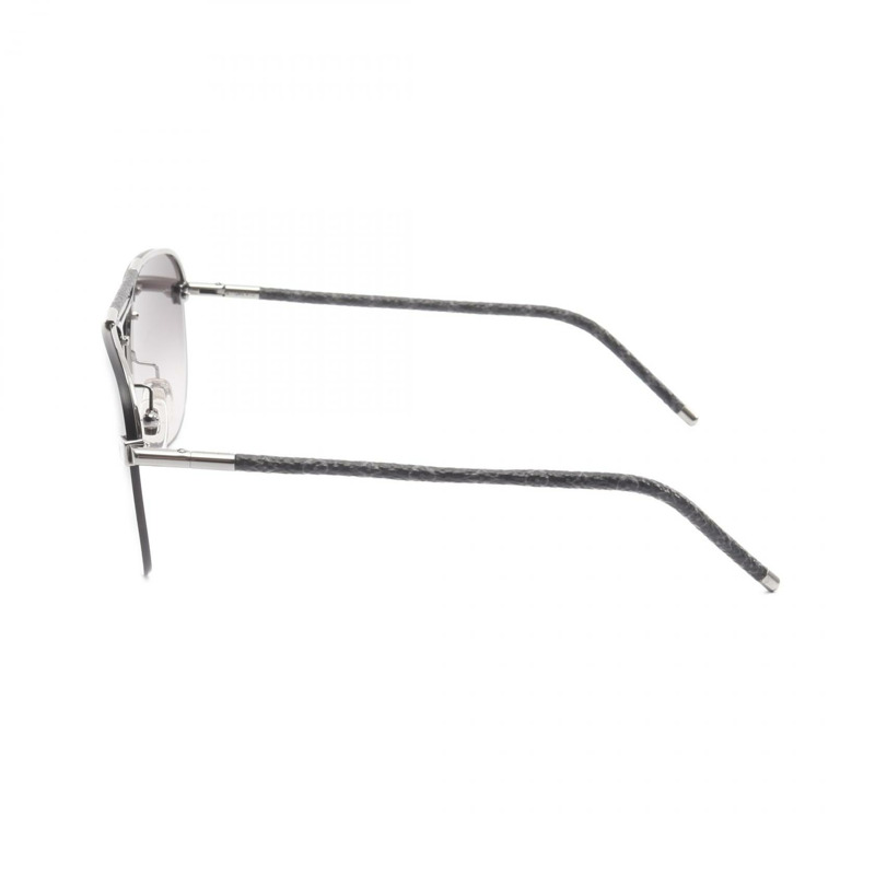 LOUIS VUITTON 順時針帆布 Monogram Eclipse 太陽眼鏡 Z1109E 金屬 PVC 灰色-2