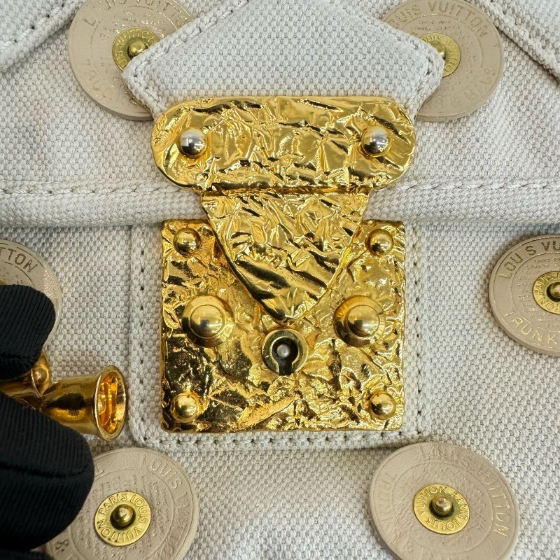 Louis Vuitton/路易威登熔岩徽章鈴鐺手提包 全球限量500只-8