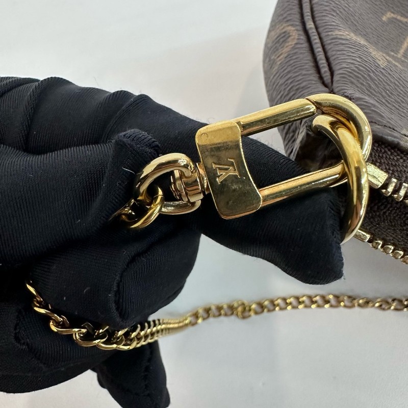 LouisVuitton/路易威登老花小麻將 手提包-14