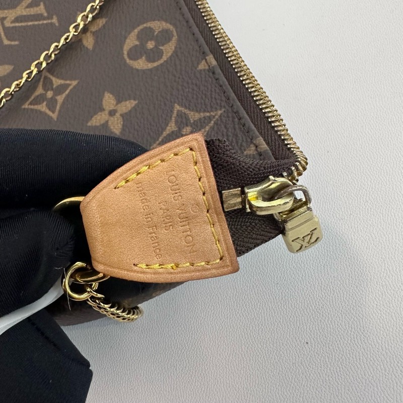 LouisVuitton/路易威登老花小麻將 手提包-15