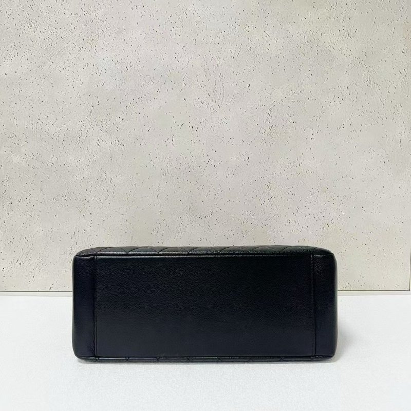 Chanel gst 黑金荔枝牛皮-4