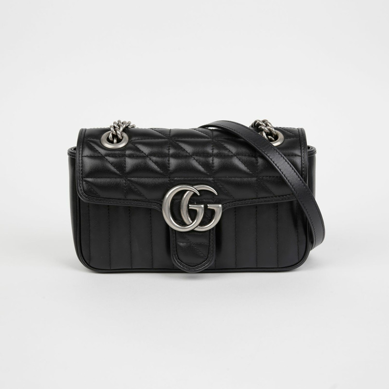 GUCCI GG Marmont 迷你肩斜背包 446744-1
