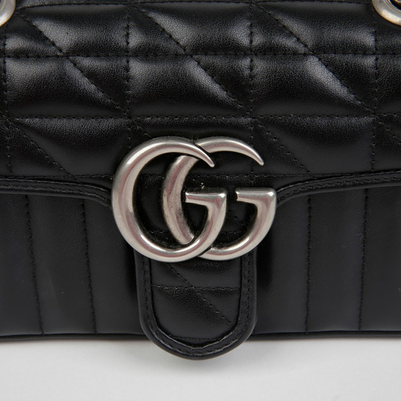GUCCI GG Marmont 迷你肩斜背包 446744-2