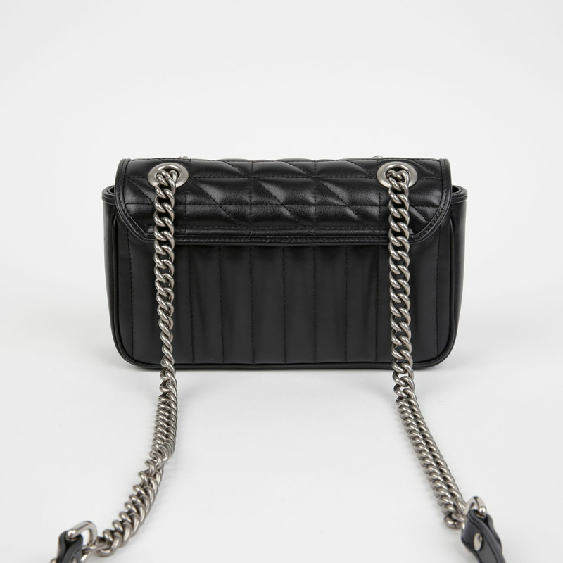 GUCCI GG Marmont 迷你肩斜背包 446744-3