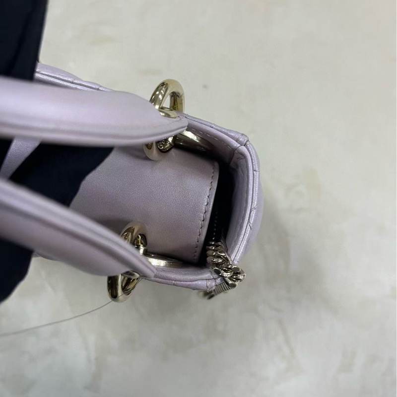 Dior lady Dior 珠光紫三格戴妃-18