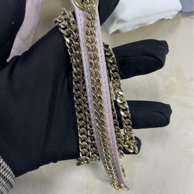 Dior lady Dior 珠光紫三格戴妃-23