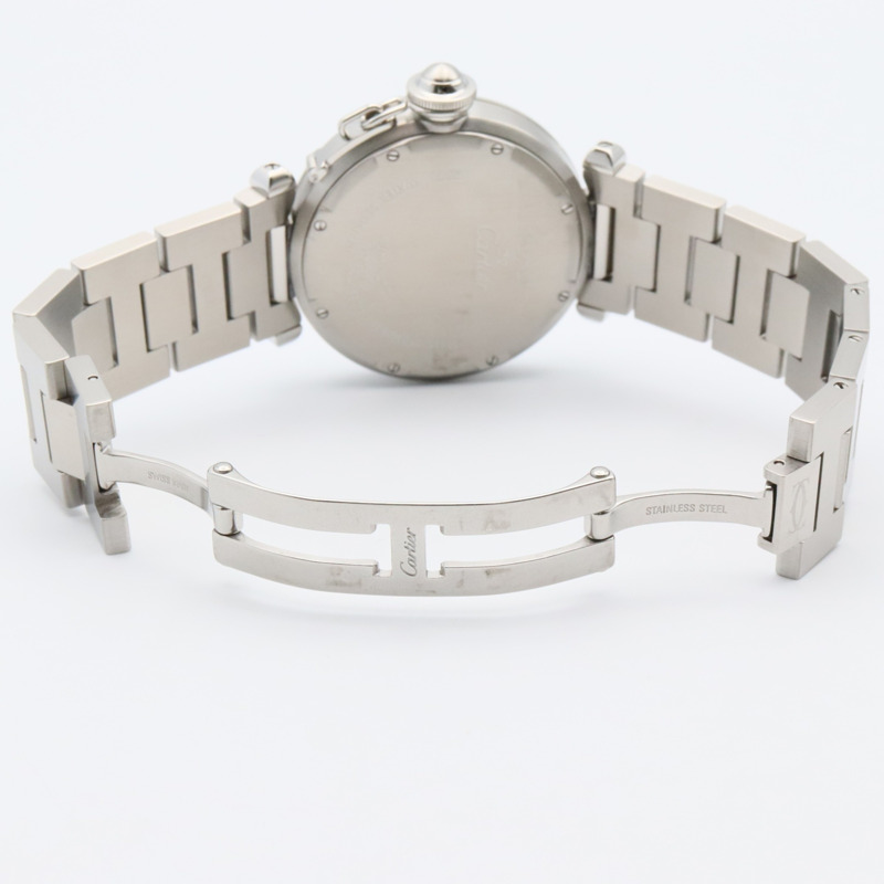 Cartier Pasha C Meridian 手錶,不鏽鋼,男孩款,銀色,W31029M7-3