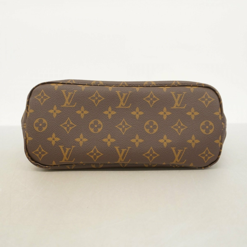 Louis Vuitton Monogram Neverfull PM 手提包 M46979 棕色/米色 女款-2