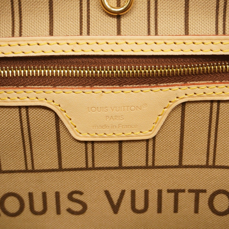 Louis Vuitton Monogram Neverfull PM 手提包 M46979 棕色/米色 女款-4