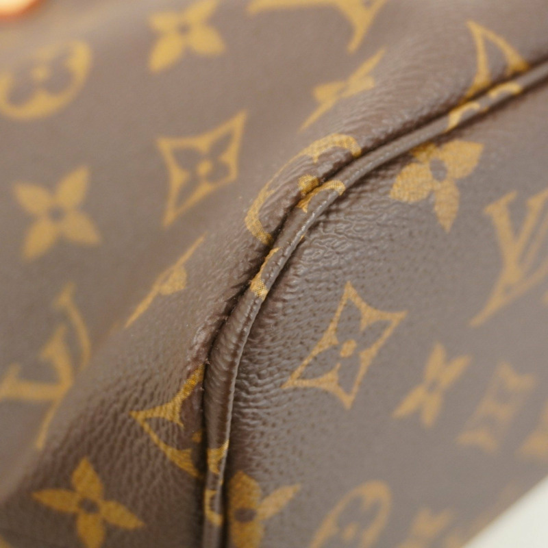 Louis Vuitton Monogram Neverfull PM 手提包 M46979 棕色/米色 女款-5