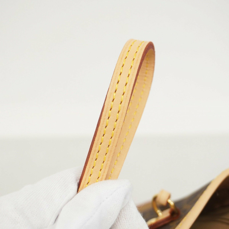 Louis Vuitton Monogram Neverfull PM 手提包 M46979 棕色/米色 女款-6