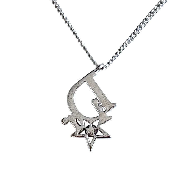 DIOR Oblique 星星⭐️ 水鑽 頸鏈-3