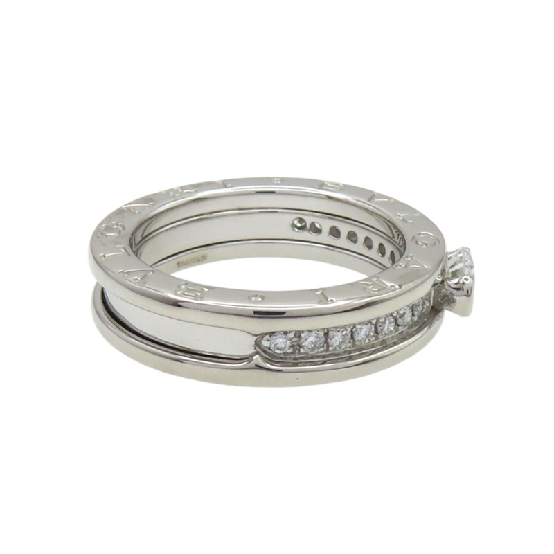 18K白金 鑽石 B.zero1 戒指 #51【BVLGARI 寶格麗】-4