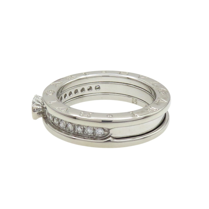 18K白金 鑽石 B.zero1 戒指 #51【BVLGARI 寶格麗】-5