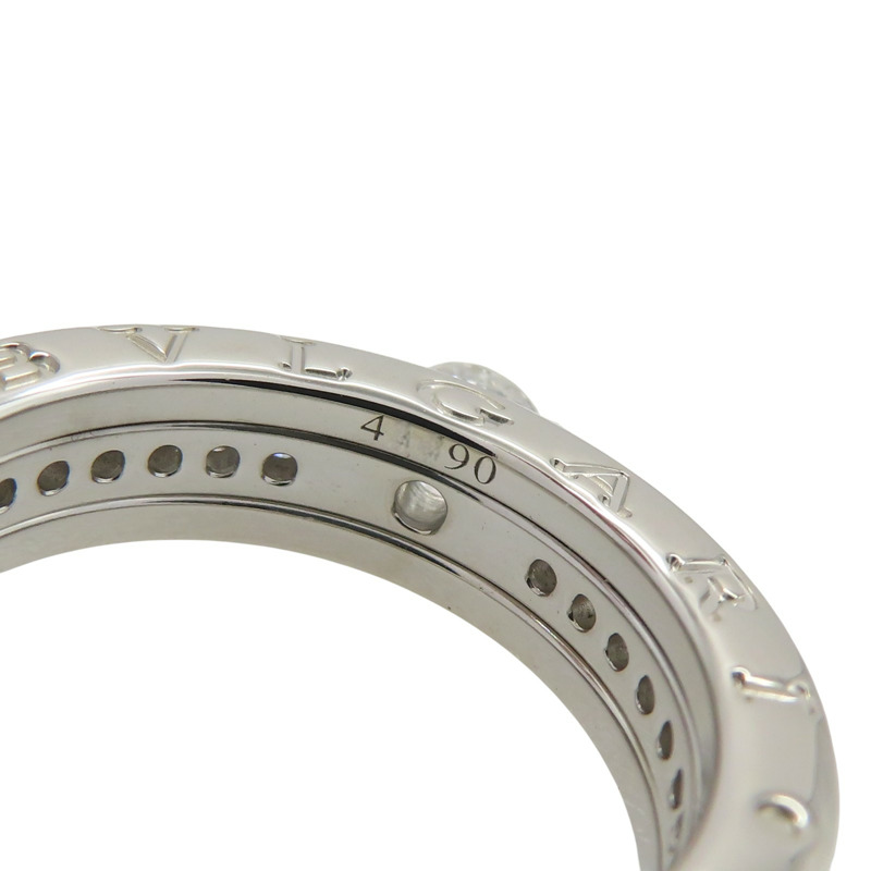 18K白金 鑽石 B.zero1 戒指 #51【BVLGARI 寶格麗】-7