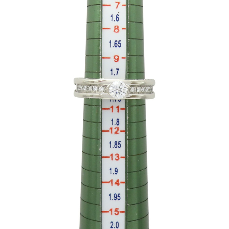 18K白金 鑽石 B.zero1 戒指 #51【BVLGARI 寶格麗】-9