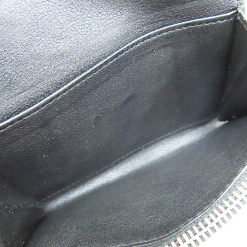 黑色 牛皮壓紋 Anae 扣式錢包 M64049【LOUIS VUITTON LV 路易威登】 M64049-4