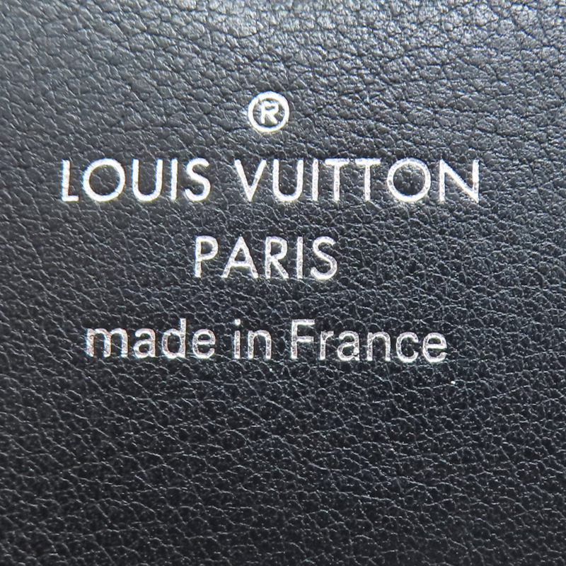 黑色 牛皮壓紋 Anae 扣式錢包 M64049【LOUIS VUITTON LV 路易威登】 M64049-6