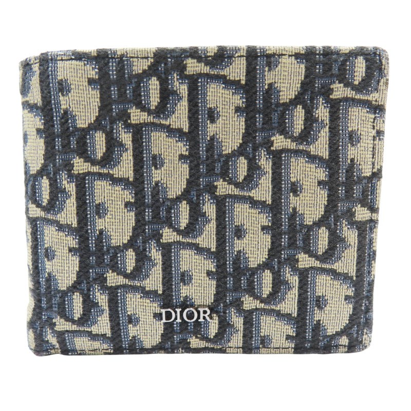 藍色 短夾【Dior 迪奧】-0