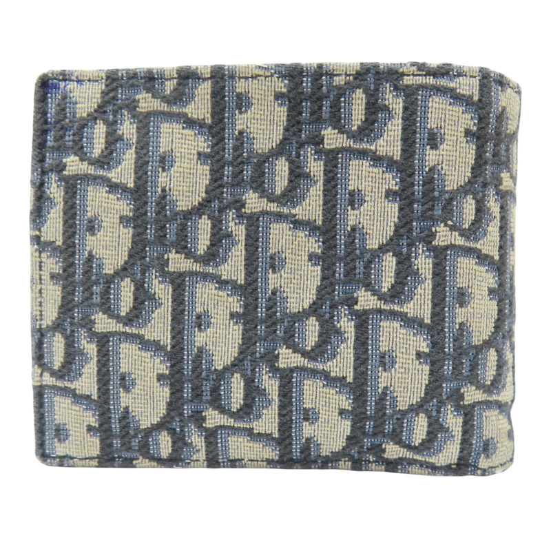 藍色 短夾【Dior 迪奧】-1