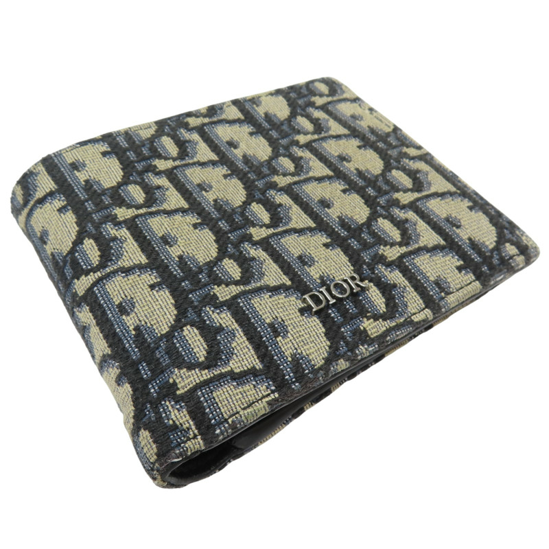 藍色 短夾【Dior 迪奧】-2