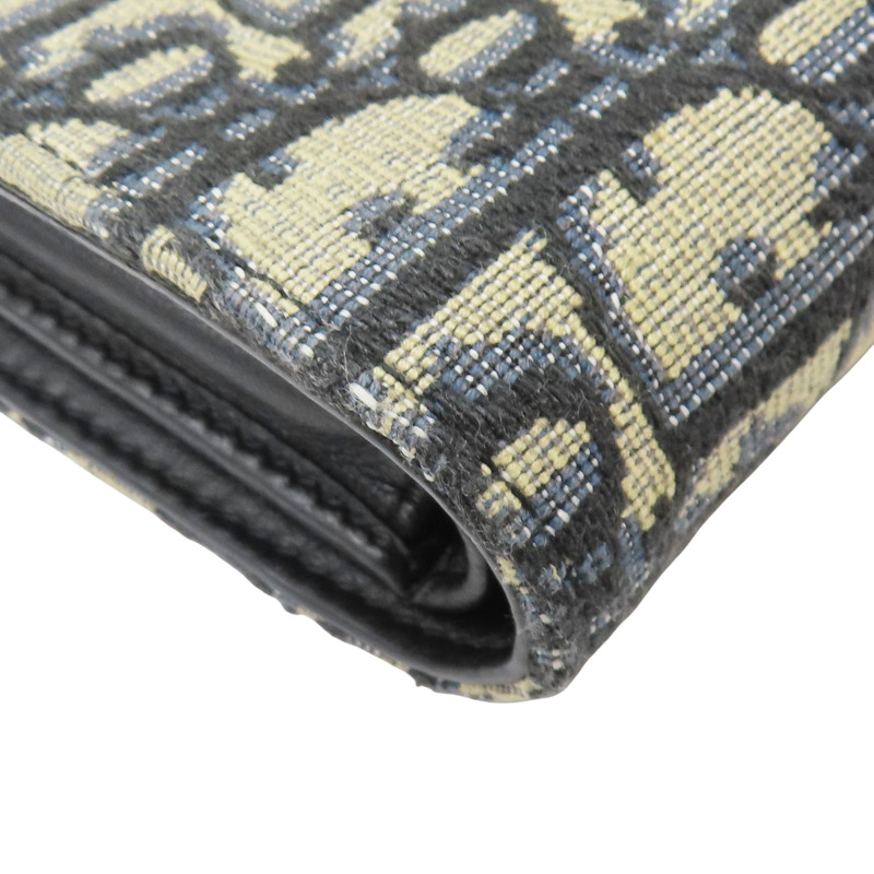 藍色 短夾【Dior 迪奧】-13