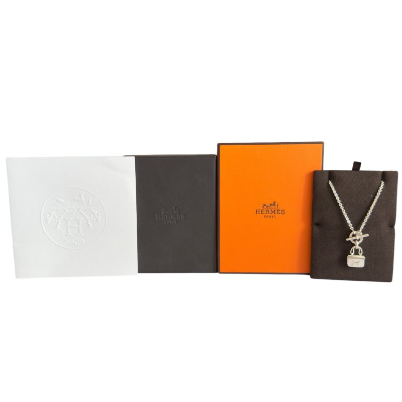 HERMES Amulettes Constance 純銀 頸鏈-1