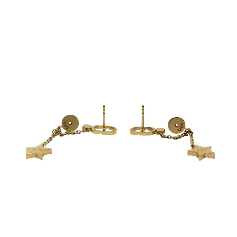 DIOR Petit CD 星星⭐️ 水鑽 耳環-4