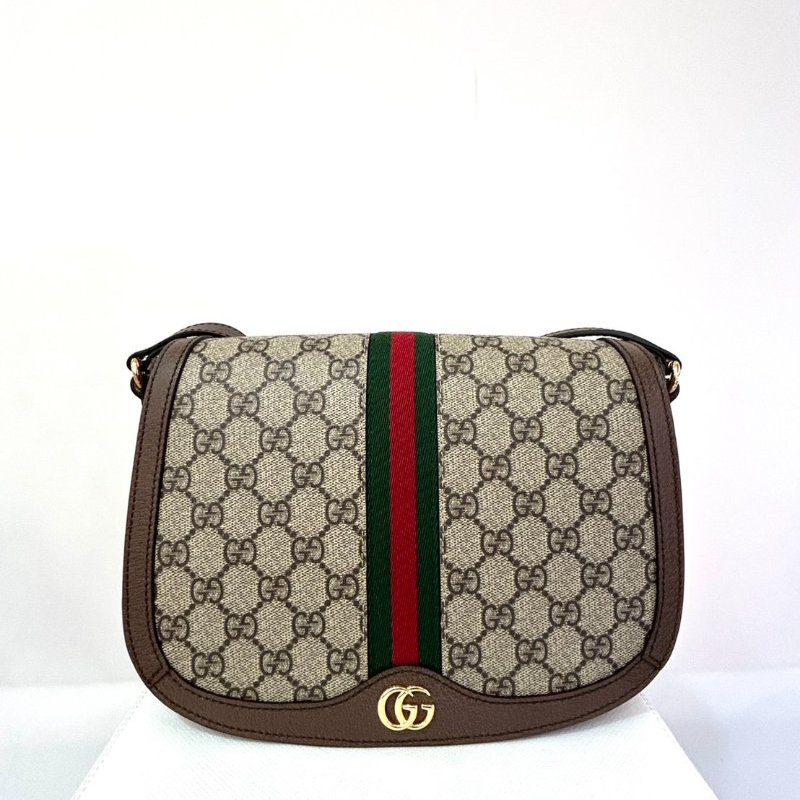 GUCCI原花Ophidia 馬鞍包-0