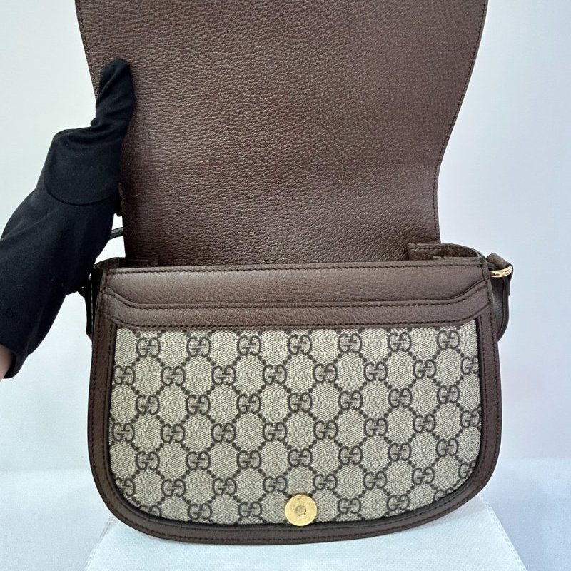 GUCCI原花Ophidia 馬鞍包-6