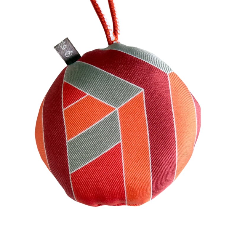 HERMES petit H 絲質 掛飾-3