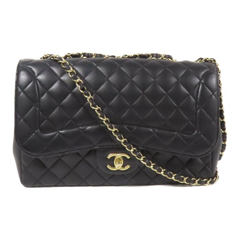 CHANEL 牛皮皮革Shoulder Bag金扣肩背袋-0