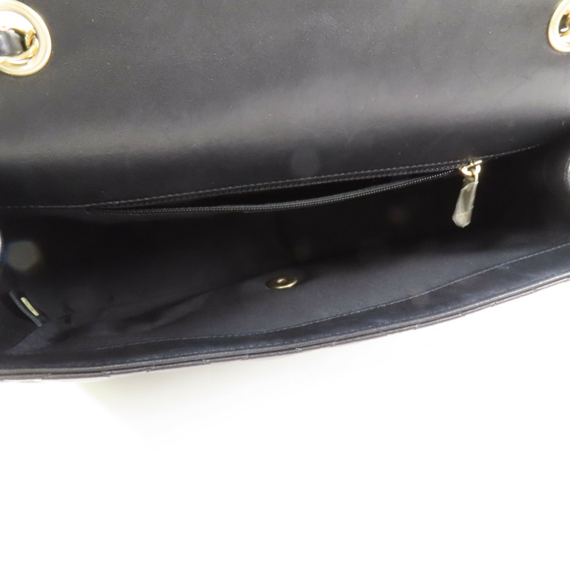 CHANEL 牛皮皮革Shoulder Bag金扣肩背袋-5