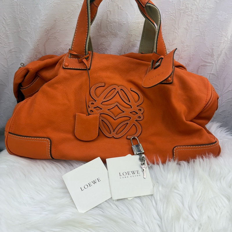 Loewe 全皮手提包和肩帶包-10