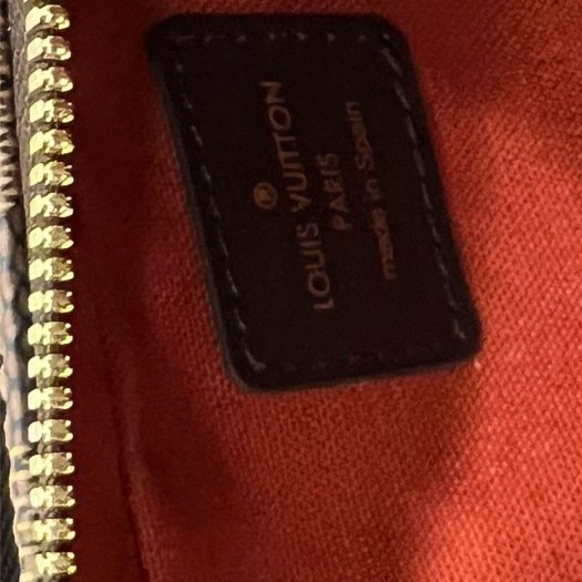 東區正精品㊣LV N51994 近全新咖啡色棋盤格咖格胸口包斜背包 RZ5755-4